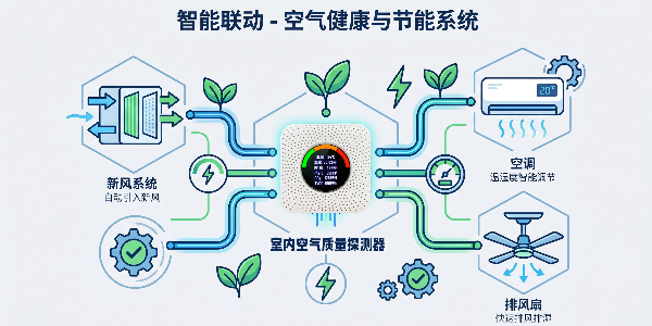 糖心APP在线观看电子空气质量控制系统 多参数监测 按需净化更节能